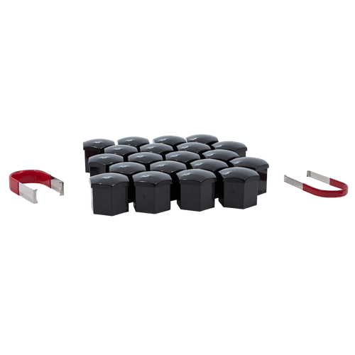 21MM HEX CAP SET BLK CLAM
