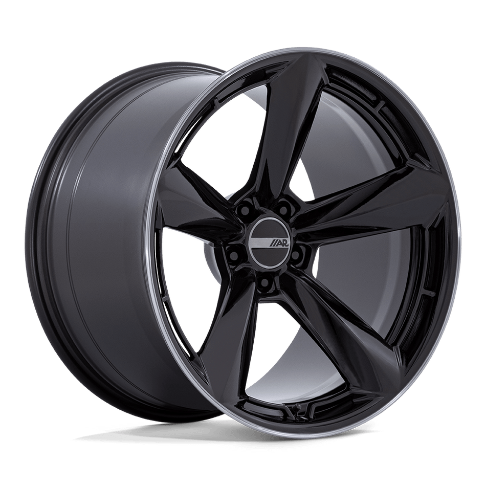 American Racing TTF Gloss Black With Double Dark Tint Lip Wheel