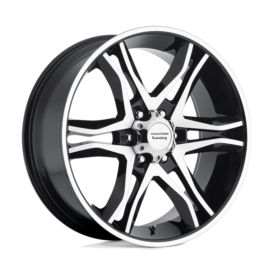 American Racing AR893 MAINLINE Gloss Black Machined Wheel