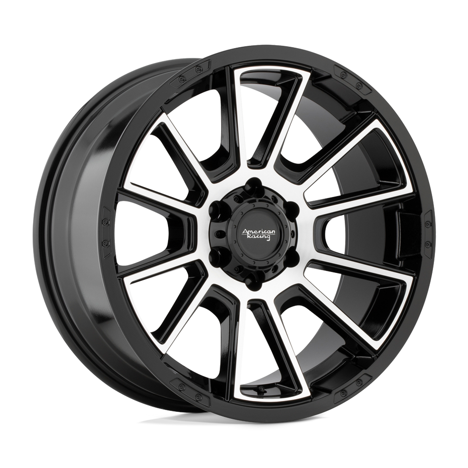 American Racing AR933 INTAKE Gloss Black Machined Wheel