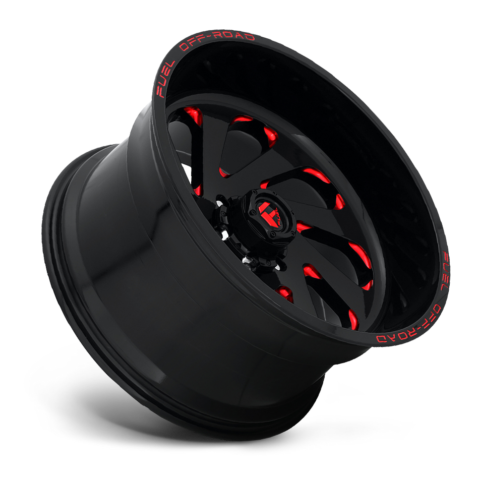 FC CAP BOLT-ON (GB/RD) - 6X135