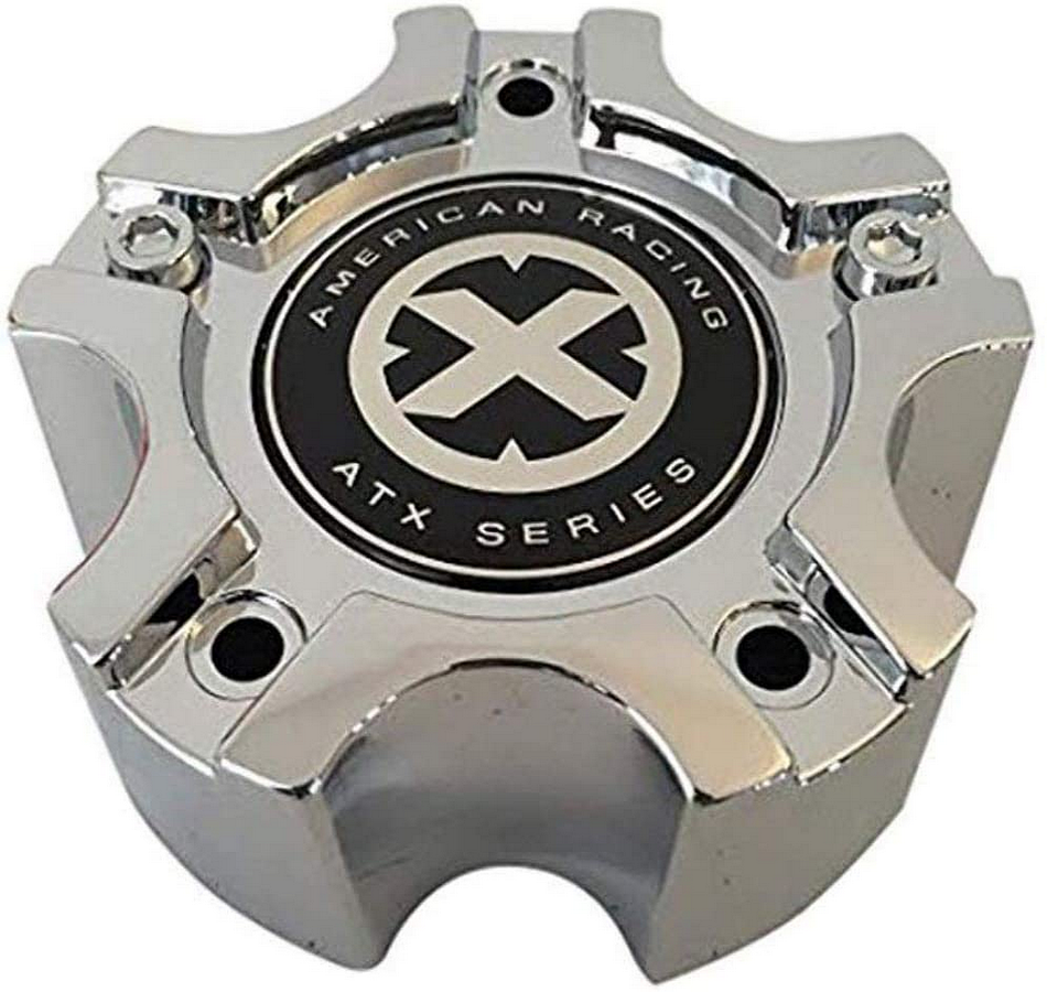ATX CAP STYLE A CHROME SMALL 5 LUG