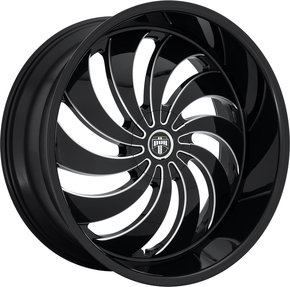 DUB COJONES CAP-GLOSS BLK MIL