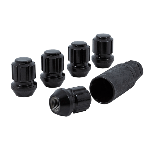 FACT LOCK 12-1.50 BLACK 5-PK - FORD/GM