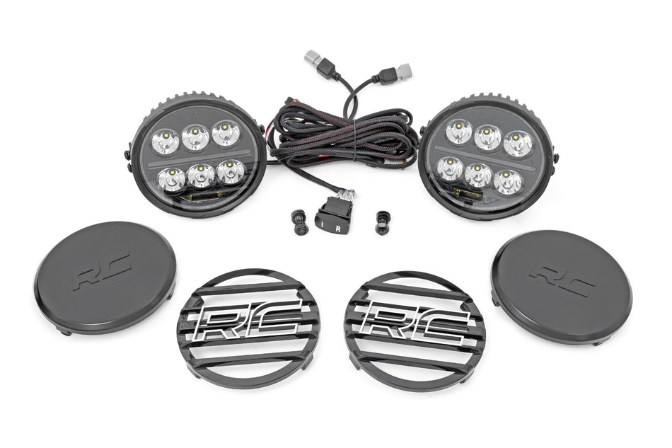 Black Series Halo LED Light Pair