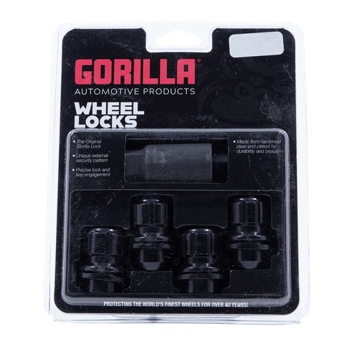GORILLA LOCK NISSAN MAG 12-1.25 BLK CLAM