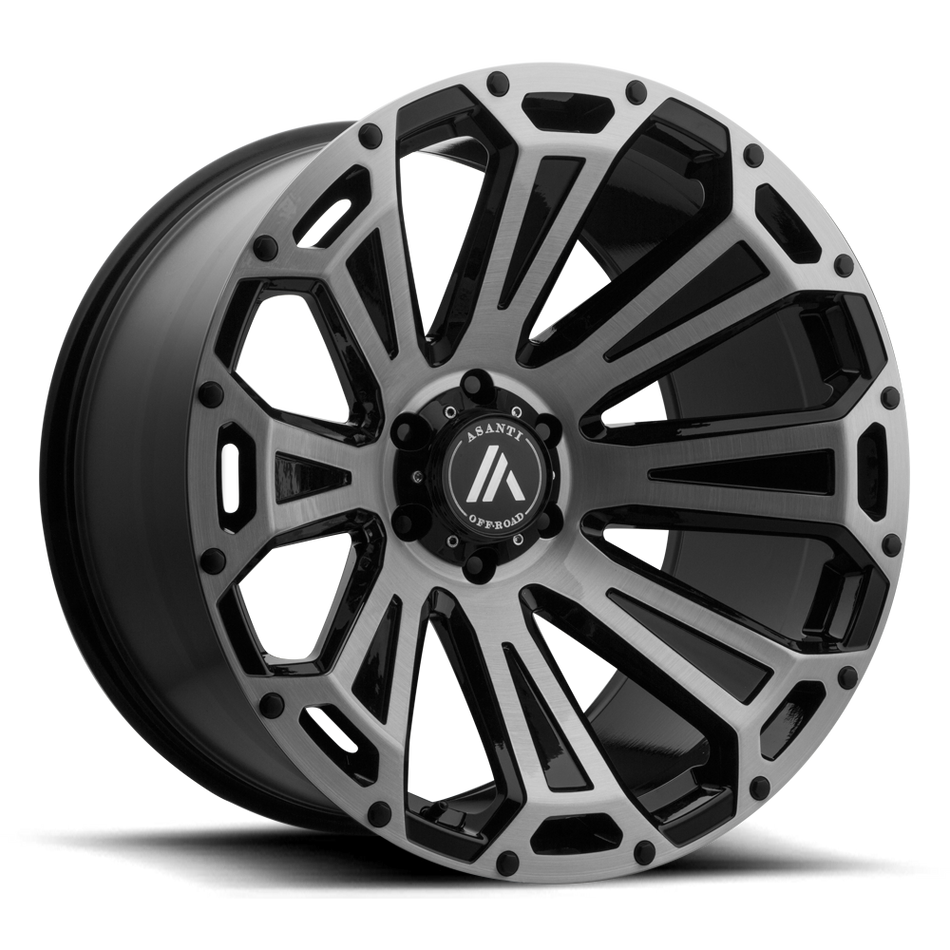 Asanti Off Road AB813 CLEAVER Black-Brushed Wheel