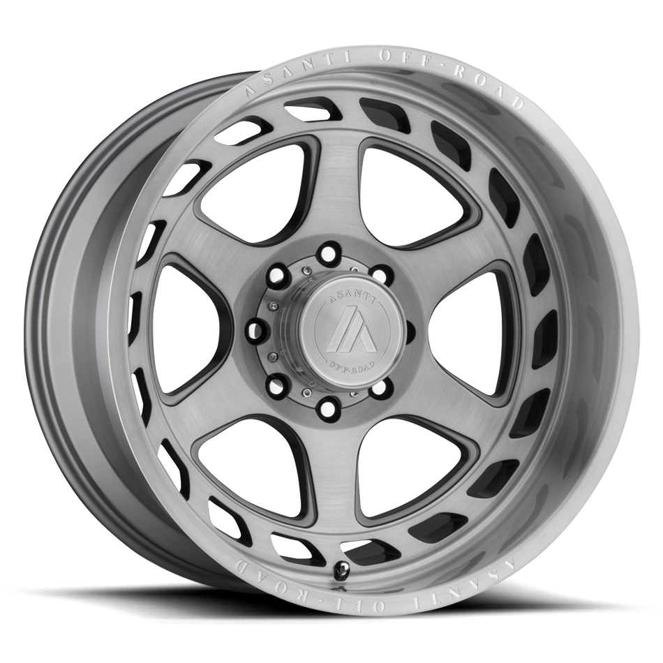 Asanti Off Road AB816 ANVIL Titanium-Brushed Wheel