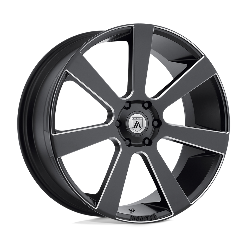 Asanti Black ABL-15 APOLLO Satin Black Milled Wheel