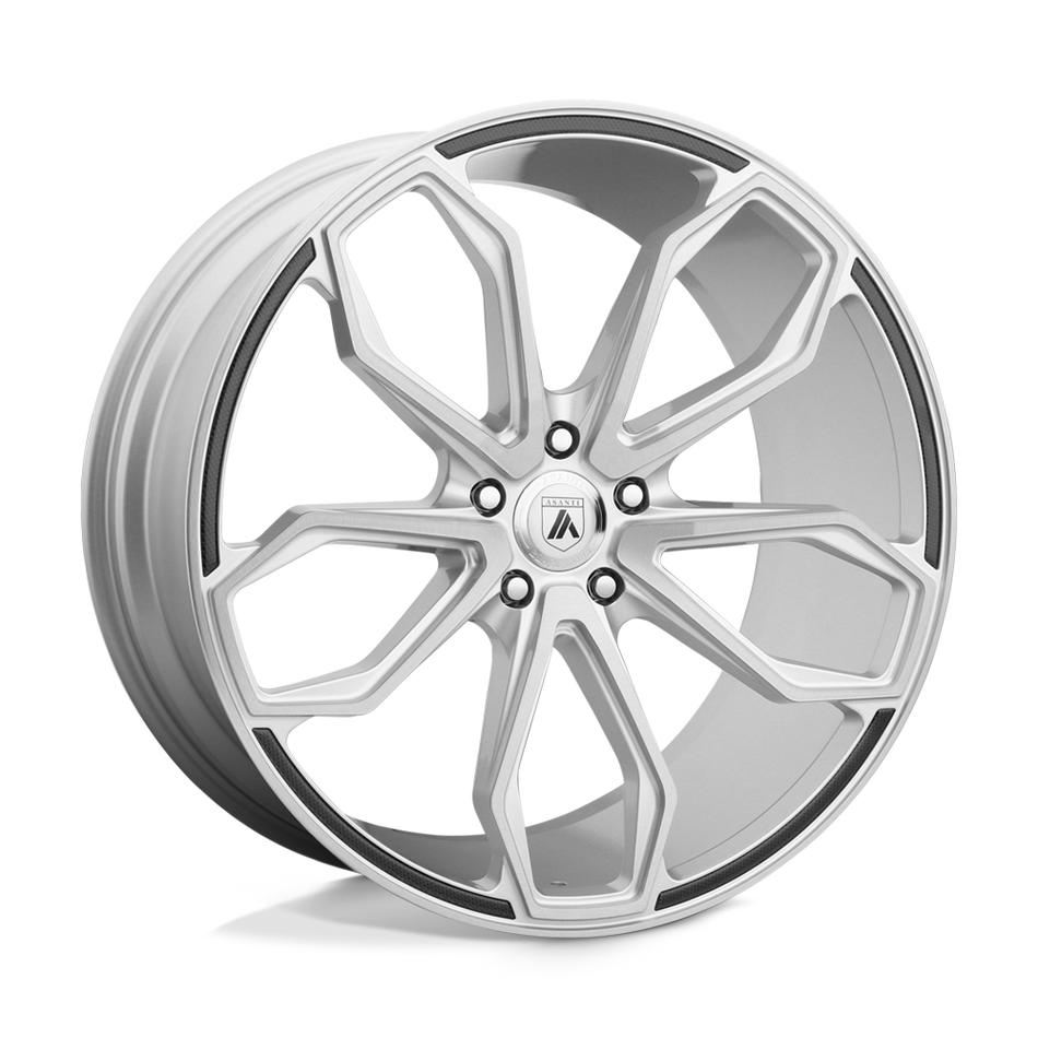 Asanti Black ABL-19 ATHENA Brushed Silver Wheel