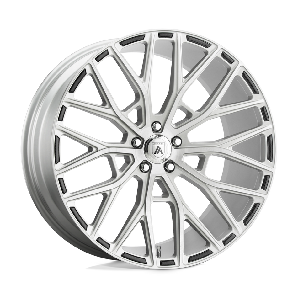 Asanti Black ABL-21 LEO Brushed Silver Wheel