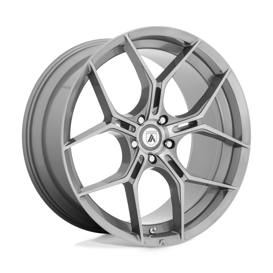 Asanti Black ABL-37 MONARCH Titanium Brushed Wheel