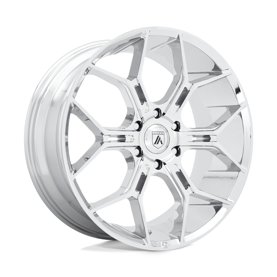 Asanti Black ABL-38 MONARCH TRUCK Chrome Wheel