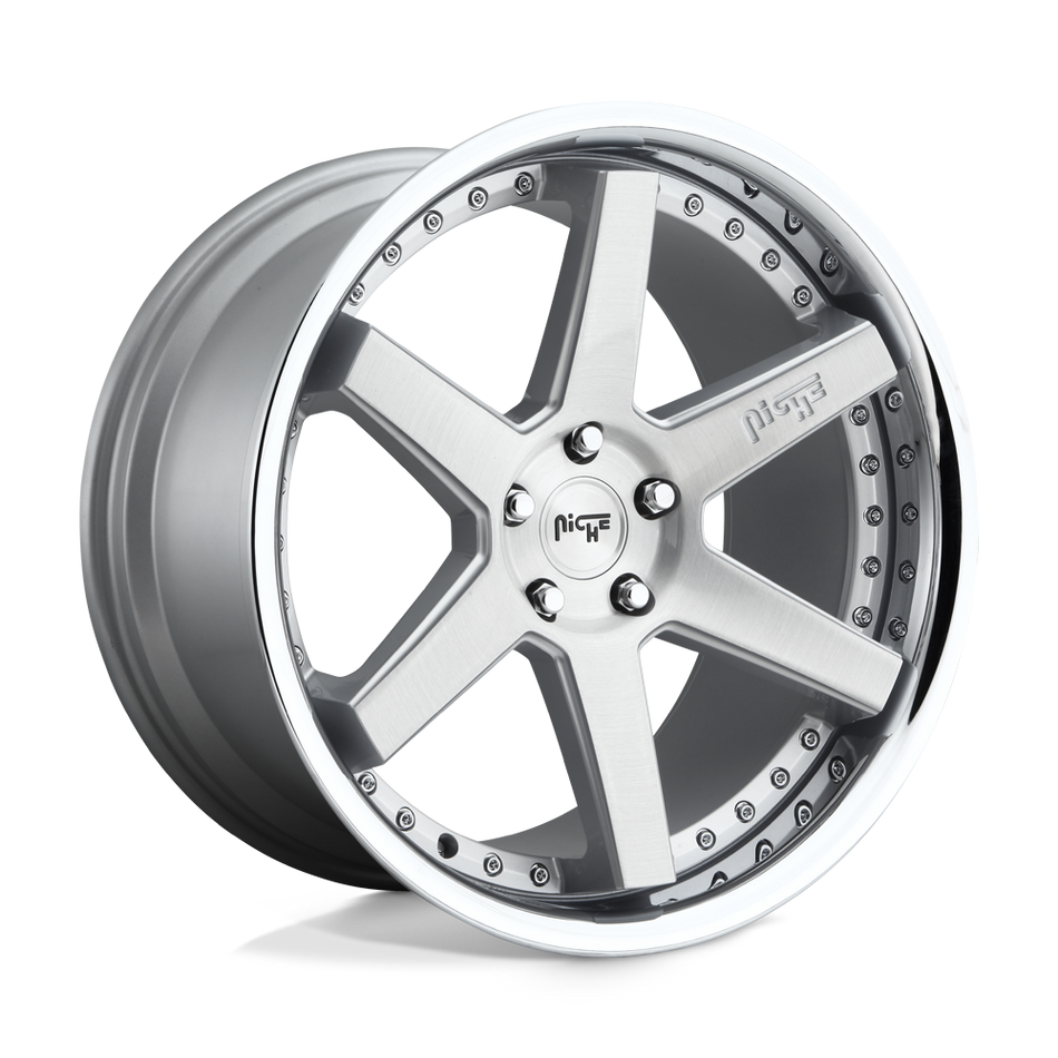 Niche 1PC M193 ALTAIR Gloss Silver Wheel