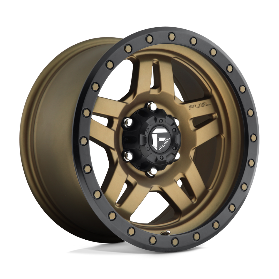Fuel 1PC D583 ANZA Matte Bronze Black Bead Ring Wheel