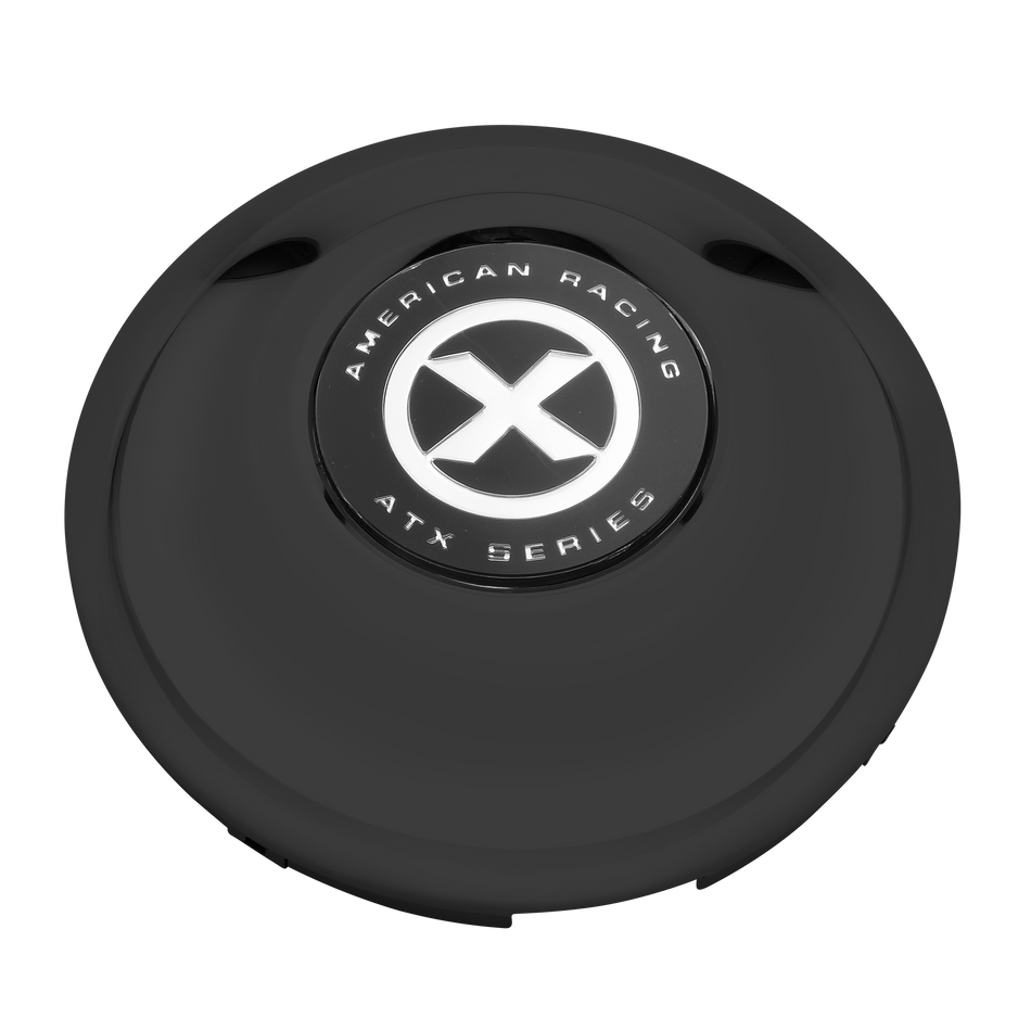 ATX FRONT SNAP IN 4 TAB CAP BLACK