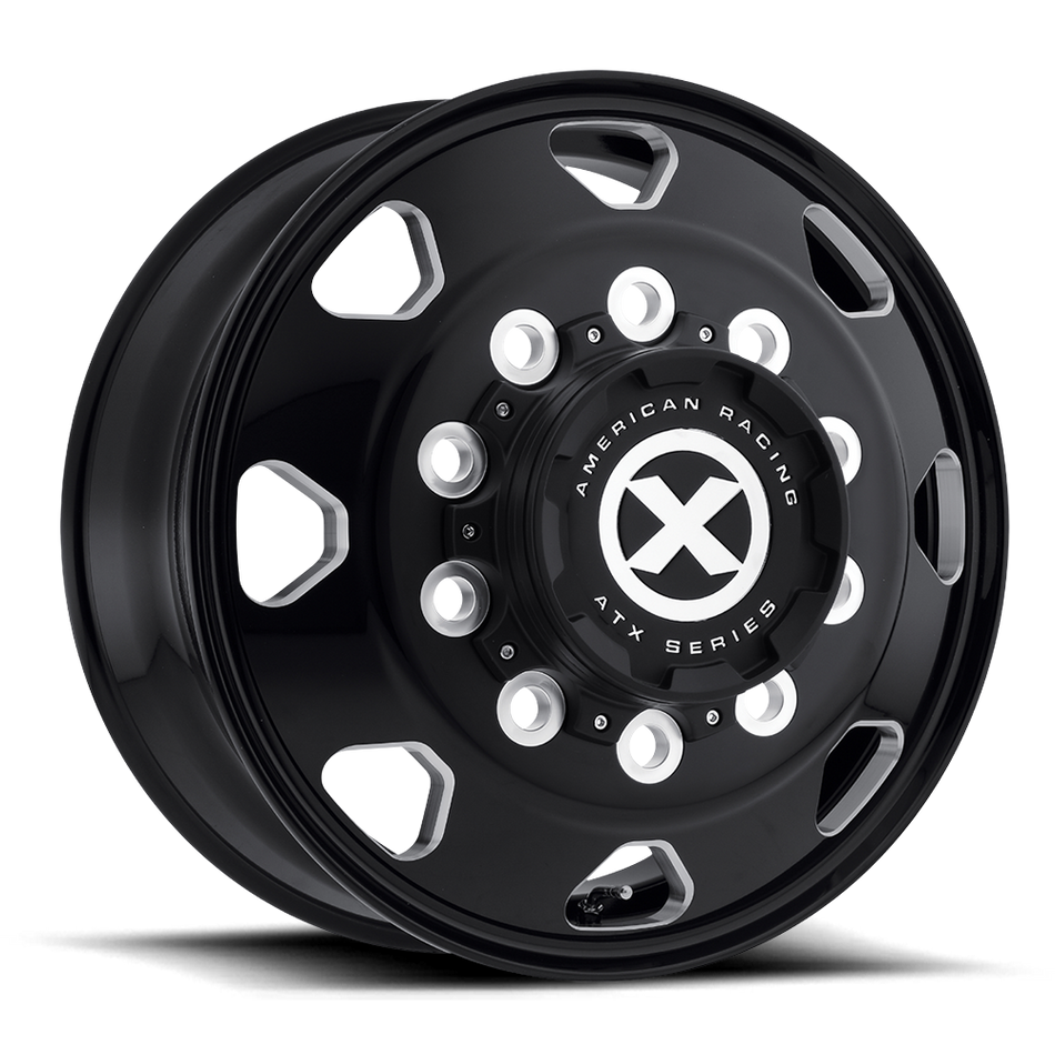 ATX AO401 OCTANE Gloss Black Milled Wheel
