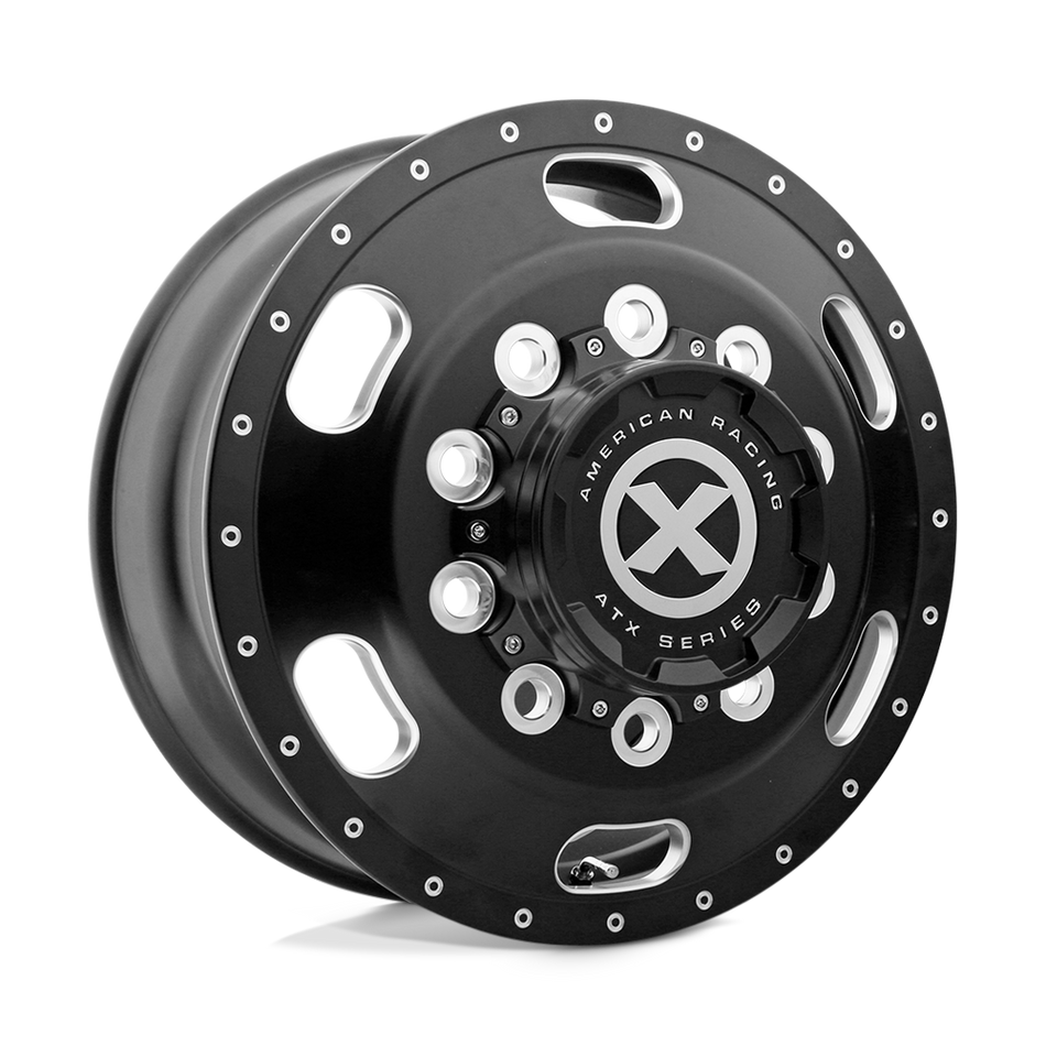 ATX AO402 INDY Satin Black Milled - Front Wheel