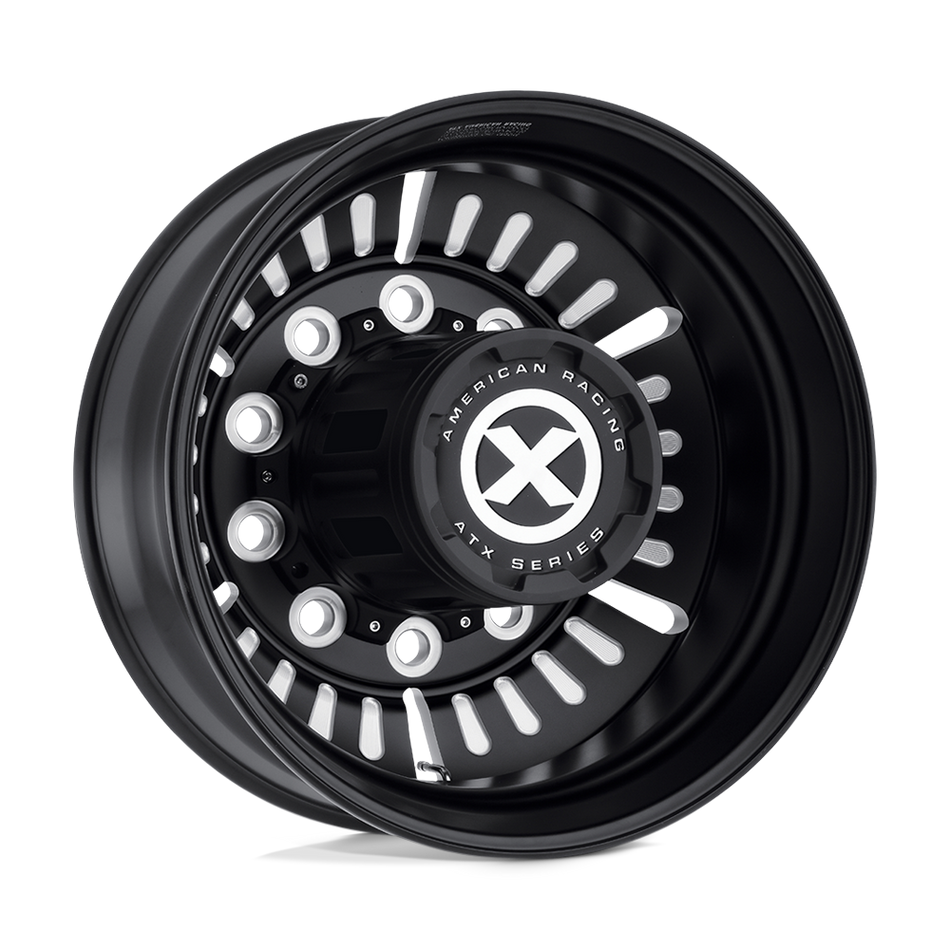 ATX AO403 ROULETTE Satin Black Milled - Rear Wheel