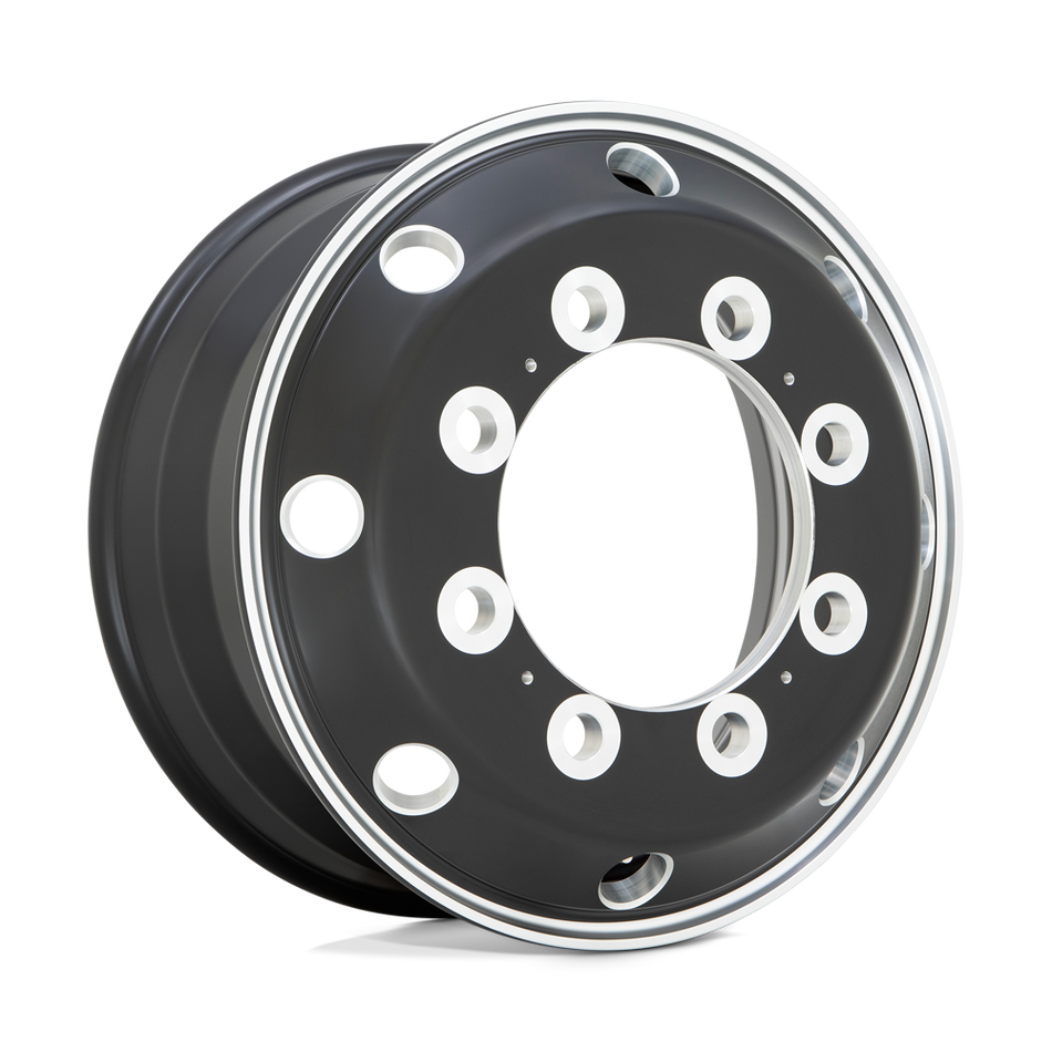 ATX AO404 JOURNEY Glossy Black With Polished Lip - Front And Rear Inner Wheel