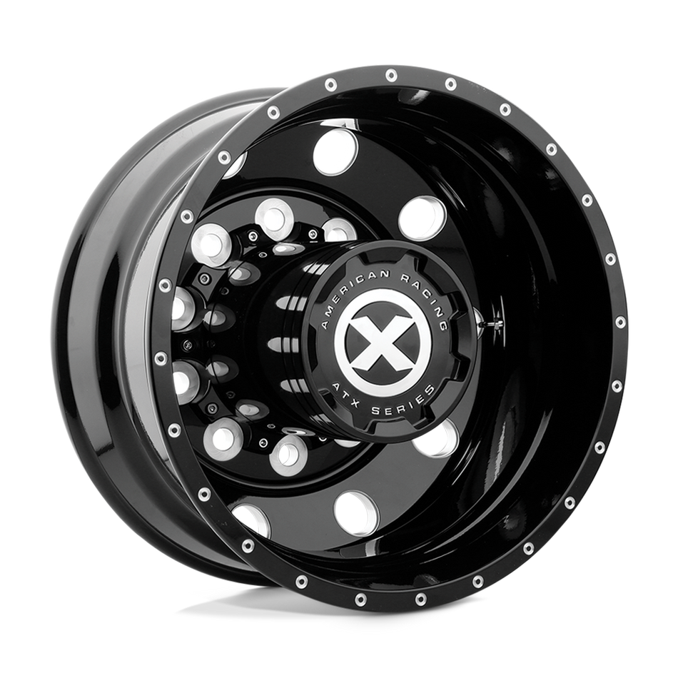 ATX AO405 TREX Gloss Black Milled - Rear Wheel