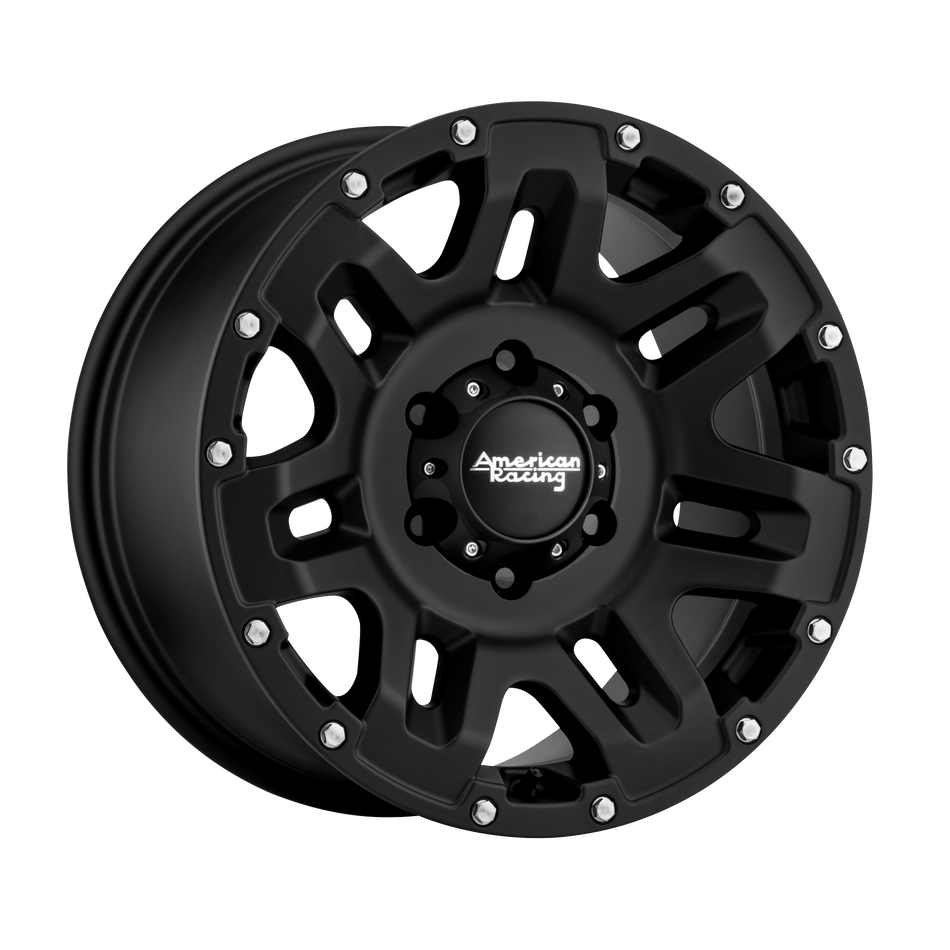American Racing AR200 YUKON Cast Iron Black Wheel