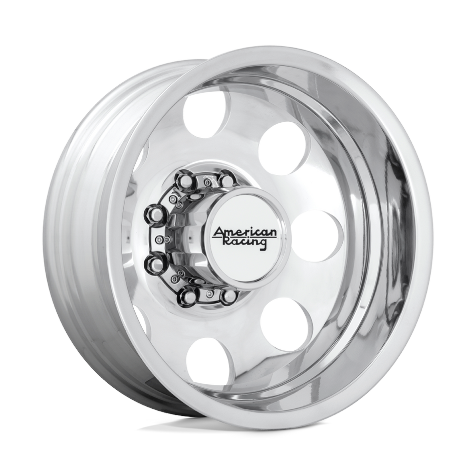 American Racing AR204 BAJA DUALLY Polished - Rear Wheel
