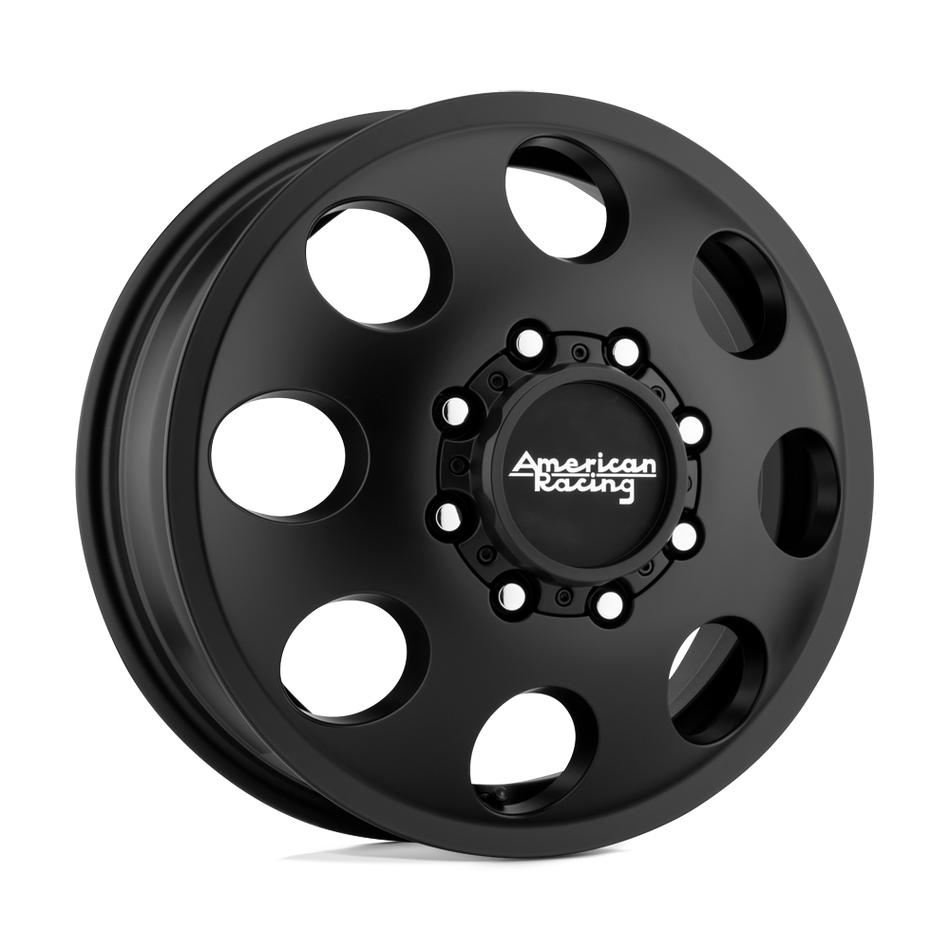 American Racing AR204 BAJA DUALLY Satin Black - Front Wheel