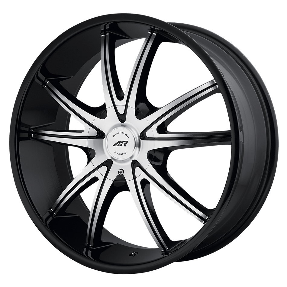 American Racing AR897 Gloss Black Machined Wheel