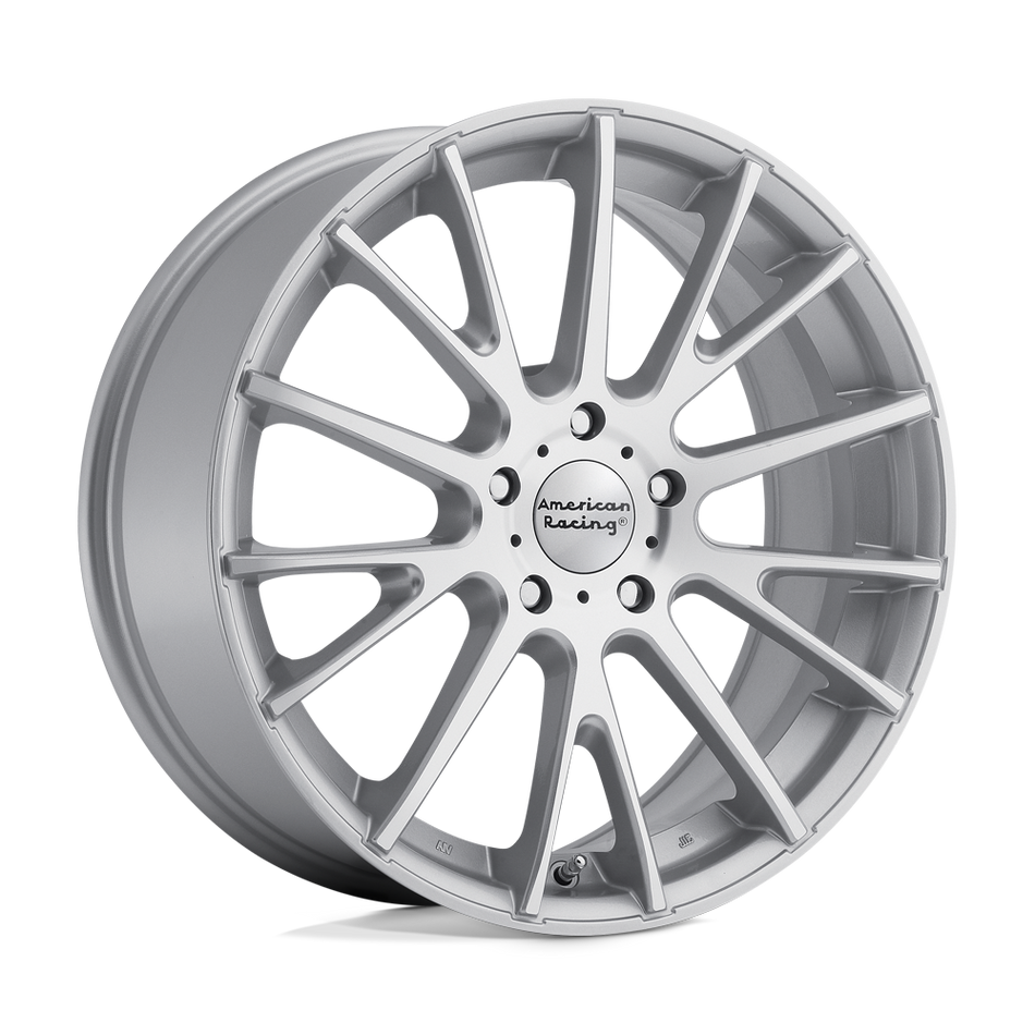 American Racing AR904 Bright Silver Machined Face Wheel