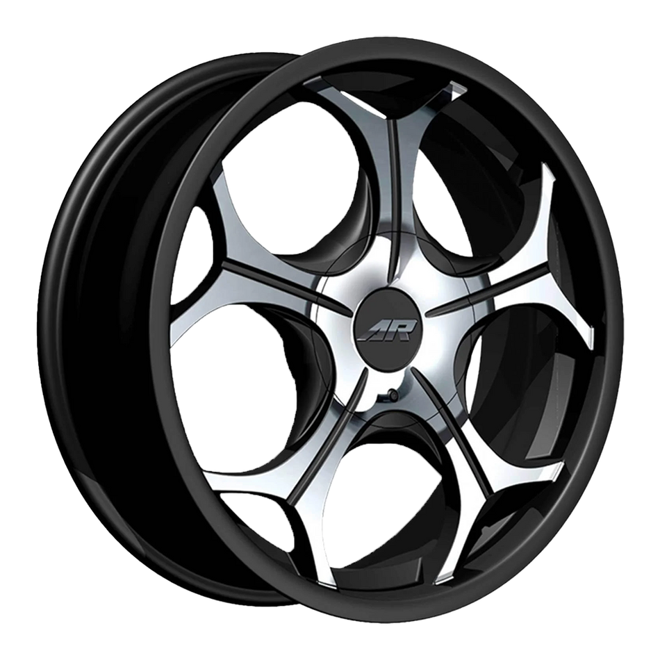 American Racing AR905 Satin Black With Machined Face Wheel