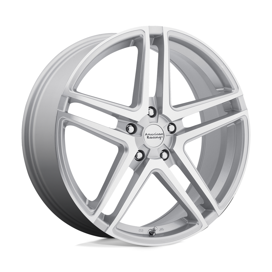 American Racing AR907 Bright Silver Machined Face Wheel
