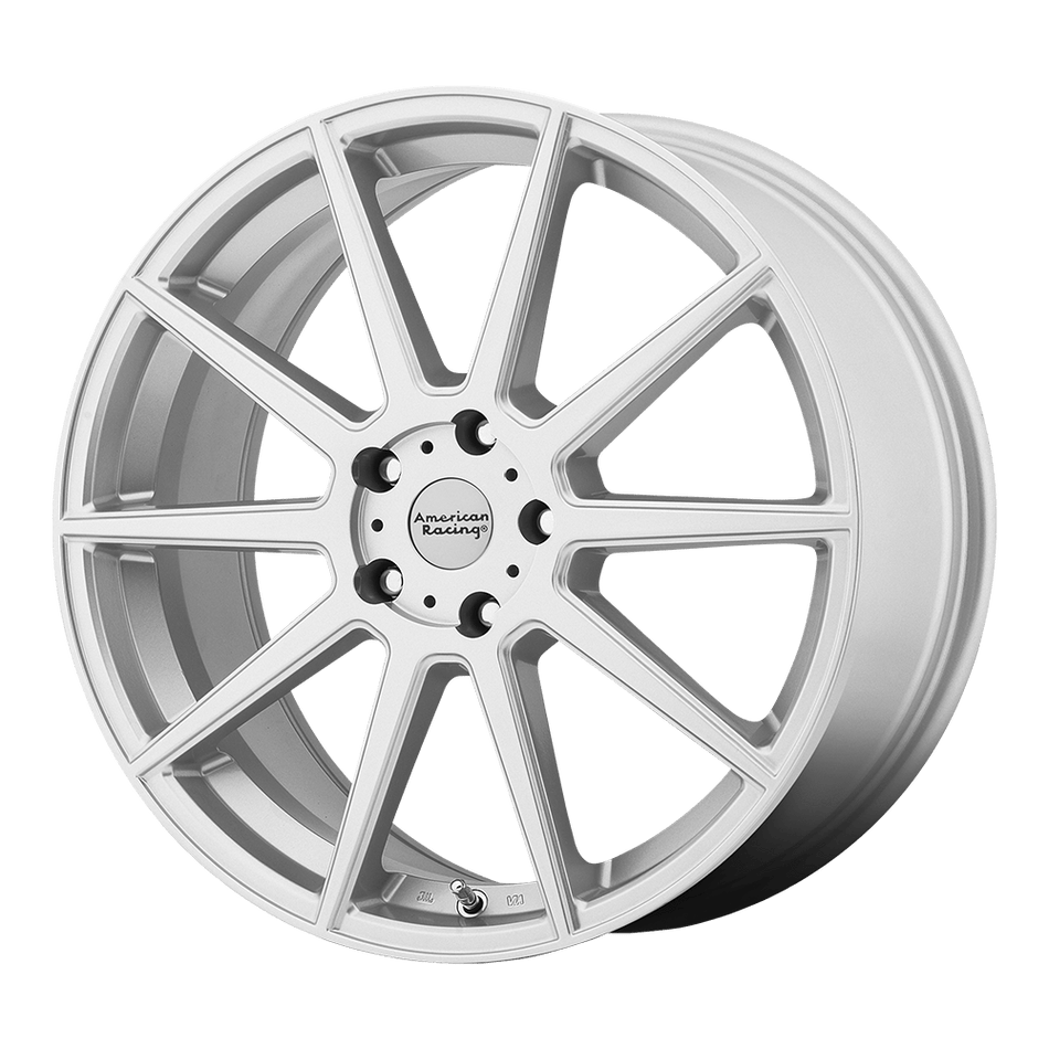 American Racing AR908 Silver With Machined Face Wheel
