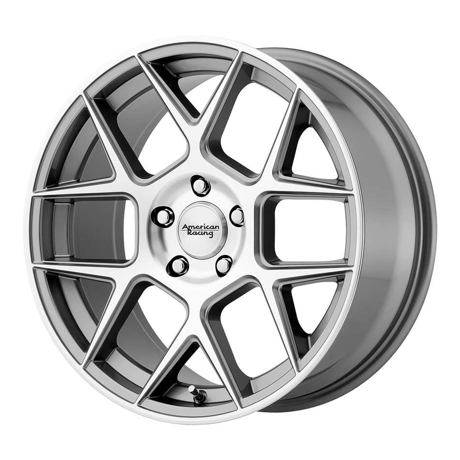 American Racing AR913 APEX Gun Metal Machined Face Wheel