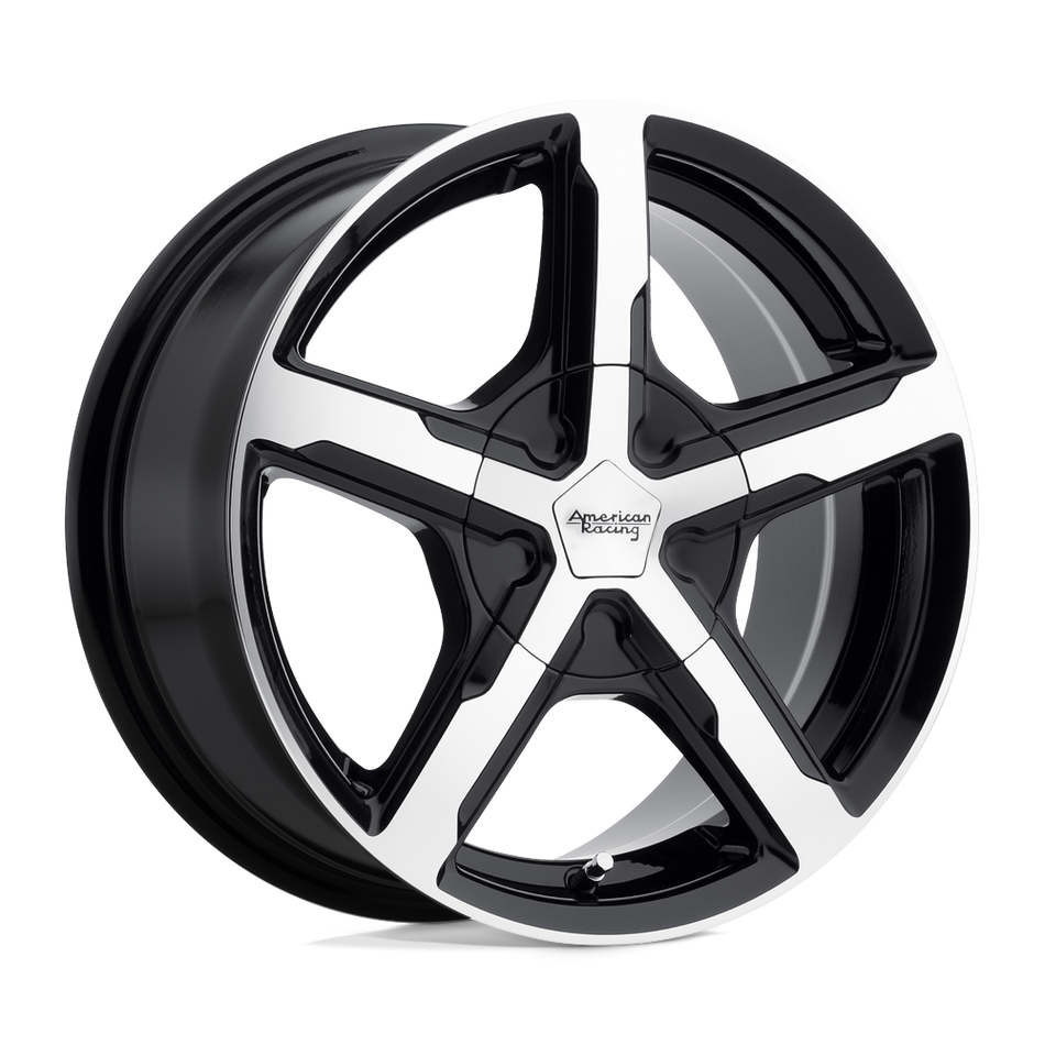 American Racing AR921 TRIGGER Gloss Black Machined Wheel