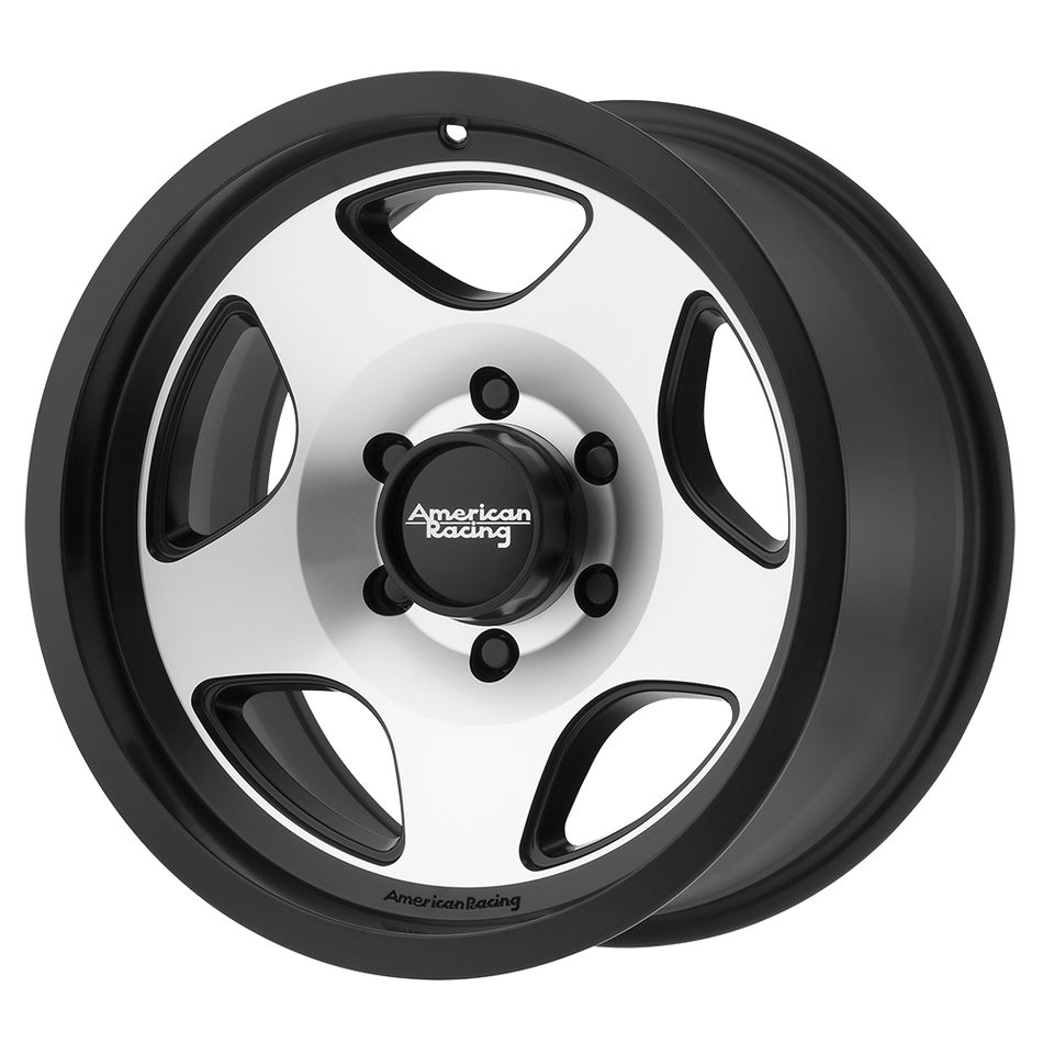 American Racing AR923 MOD 12 Satin Black Machined Wheel