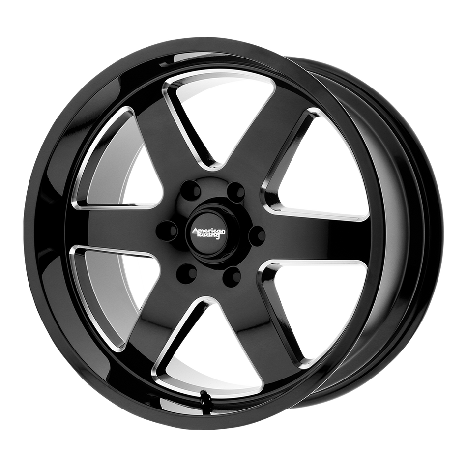 American Racing AR926 PATROL Gloss Black Milled Wheel