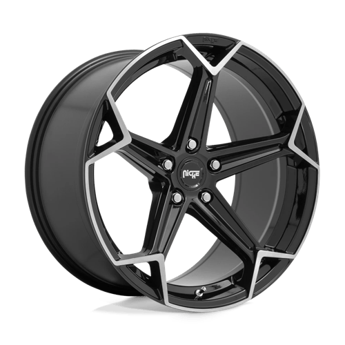 Niche 1PC N259 ARROW GLOSS BLACK BRUSHED