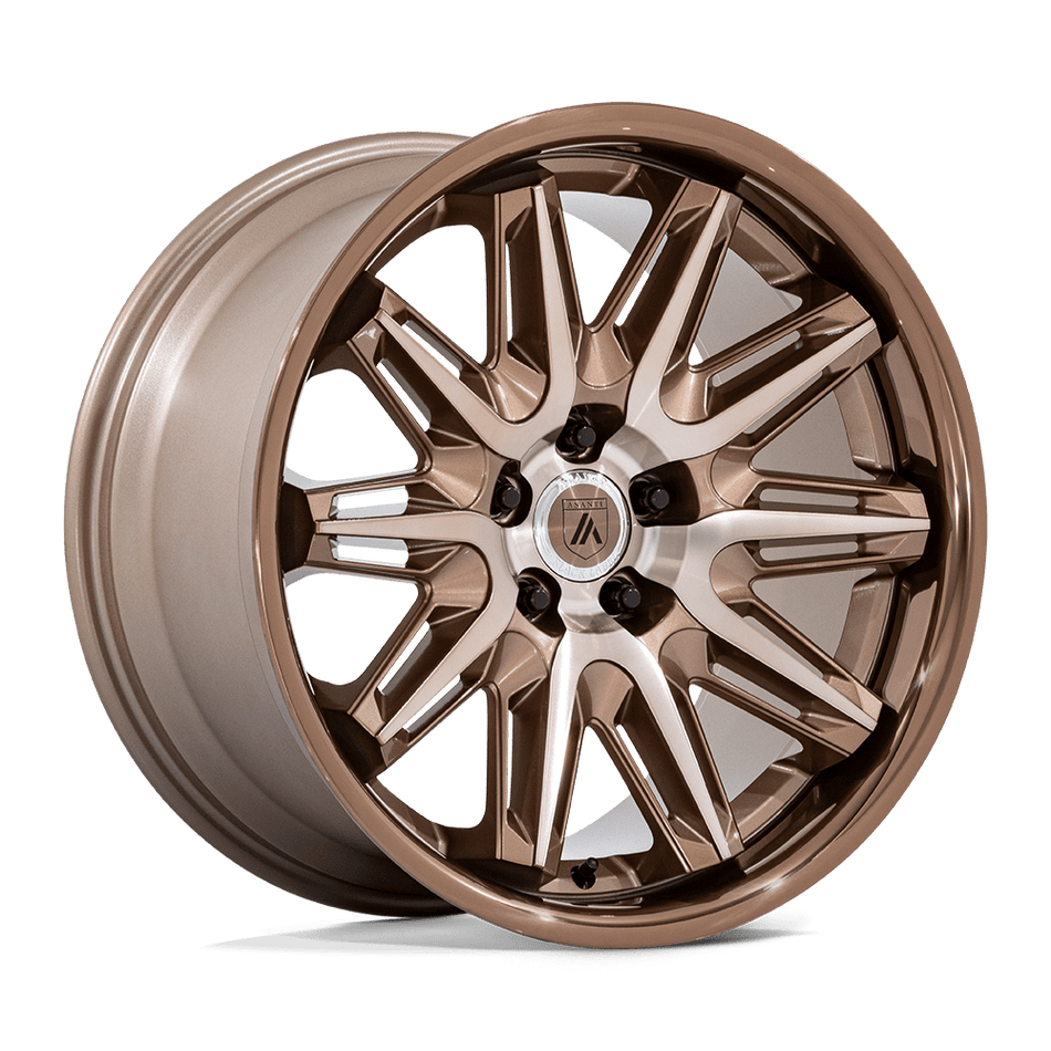 Asanti Black AB047 IMPERATOR Bronze Machined W/ Bronze Lip Wheel