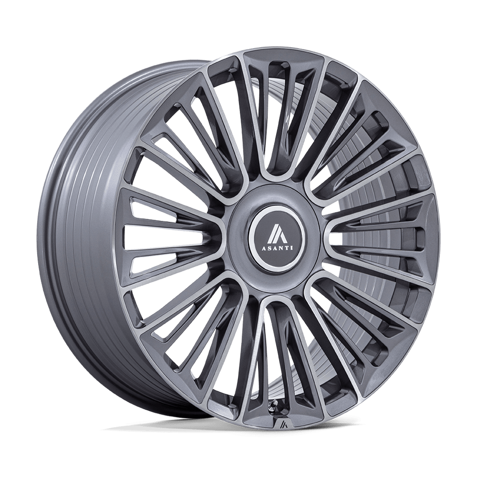Asanti Black AB049 PREMIER Anthracite Brushed Wheel