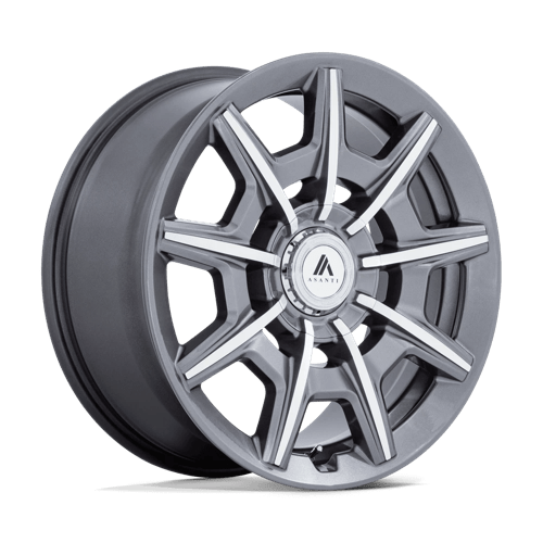 Asanti Black AB041 ESQUIRE GLOSS ANTHRACITE BRIGHT MACHINED