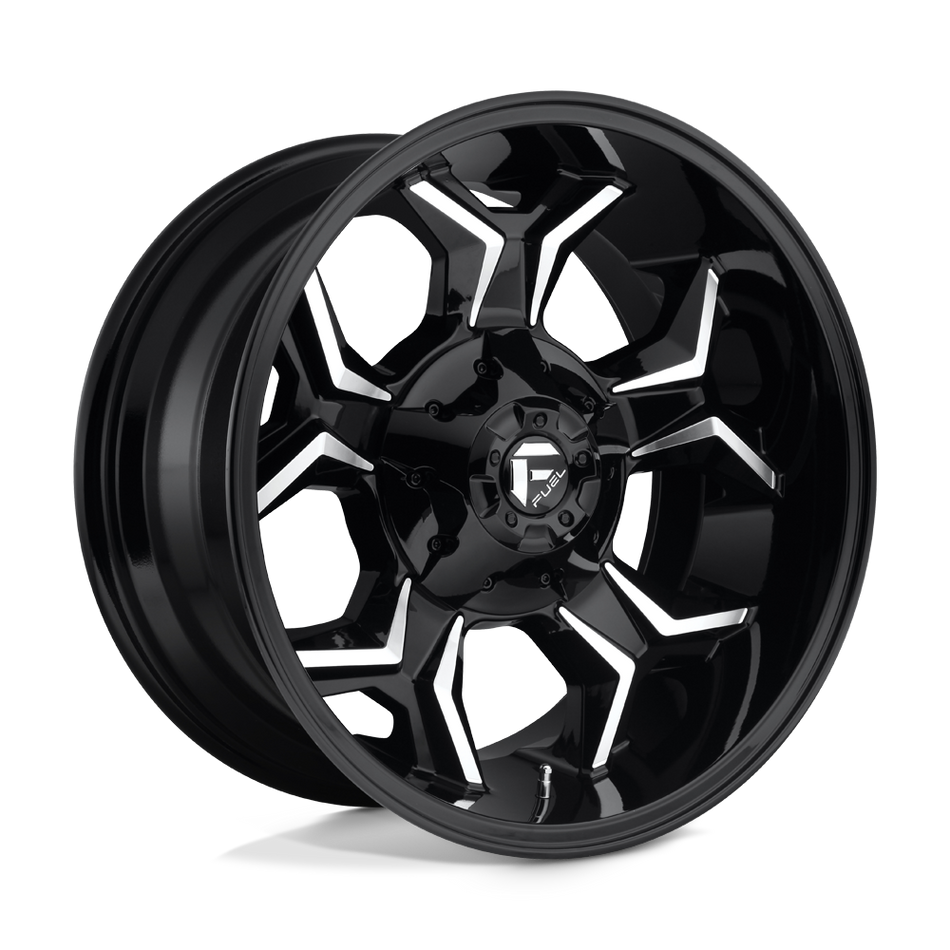 Fuel 1PC D606 AVENGER Gloss Black Milled Wheel