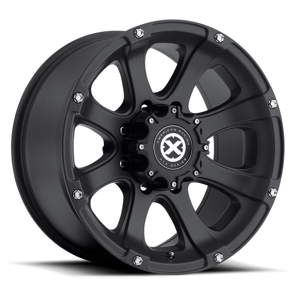 ATX Series AX188 LEDGE Cast Iron Black Wheel
