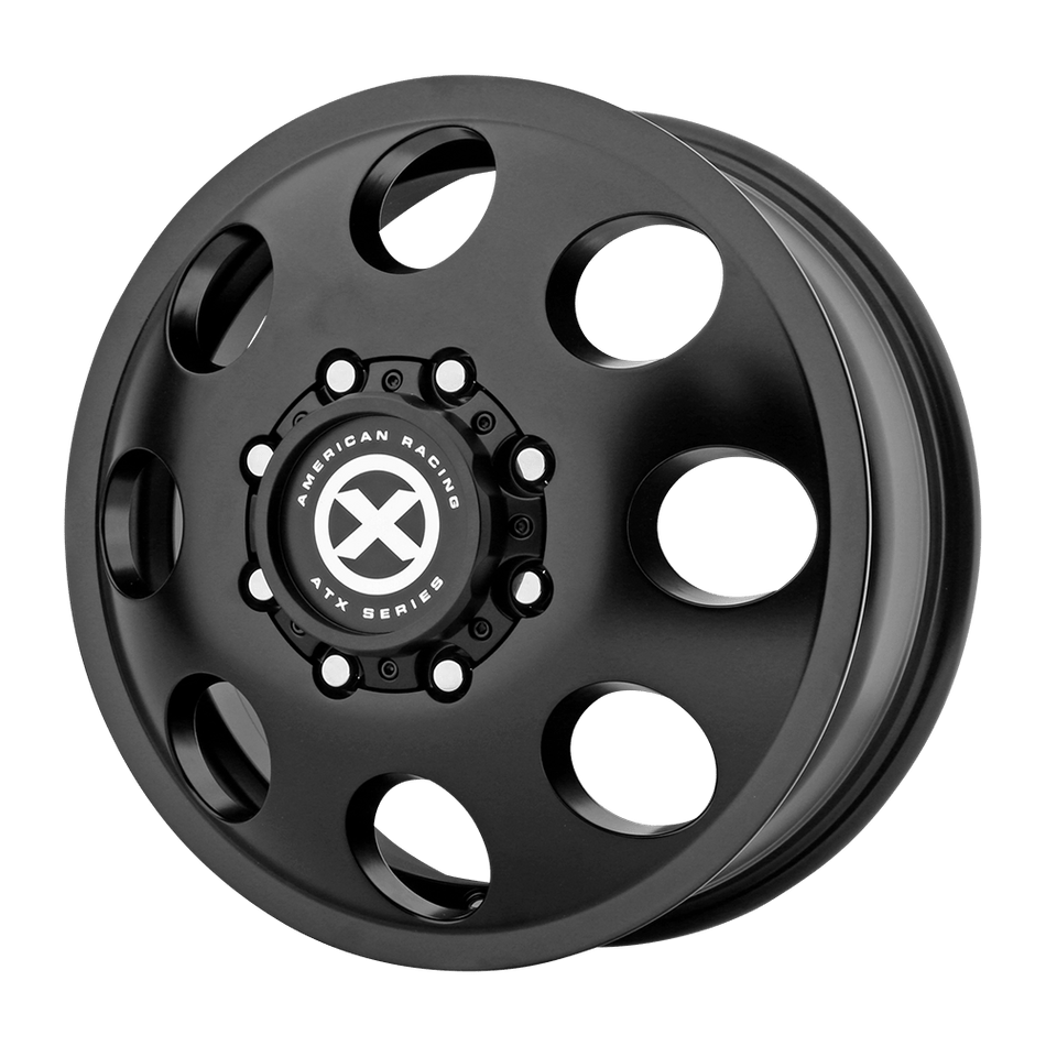 ATX Series AX204 BAJA DUALLY Satin Black - Front Wheel
