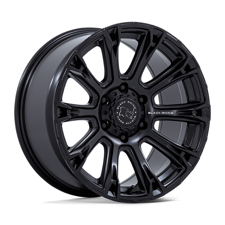 Black Rhino Hard Alloys BR020 DIAMONDBACK Matte Black Wheel