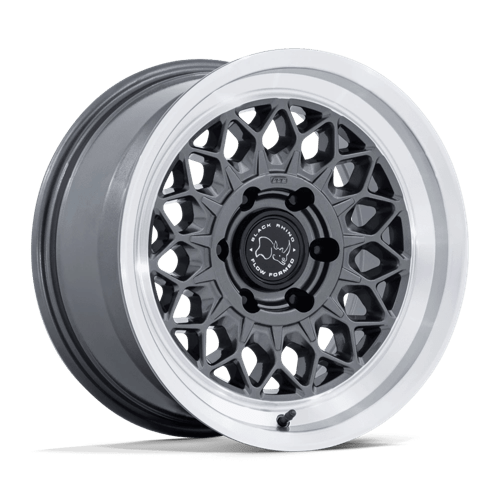 Black Rhino Hard Alloys BR034 GRAZ GLOSS GUNMETAL W/ MACHINED LIP