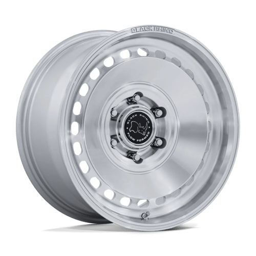 Black Rhino Hard Alloys BR036 BASIN GLOSS SILVER W/ MACHINED FACE