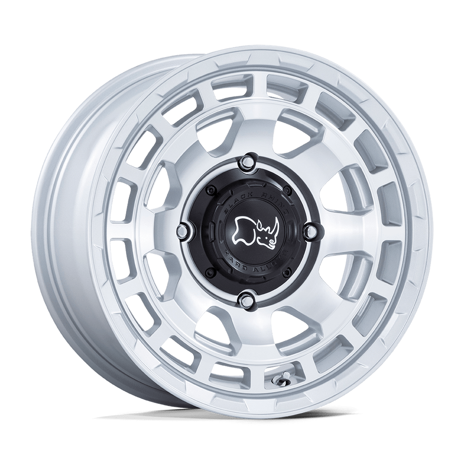 Black Rhino Hard Alloys - UTV CHAMBER UTV Hyper Silver With Machined Face Wheel