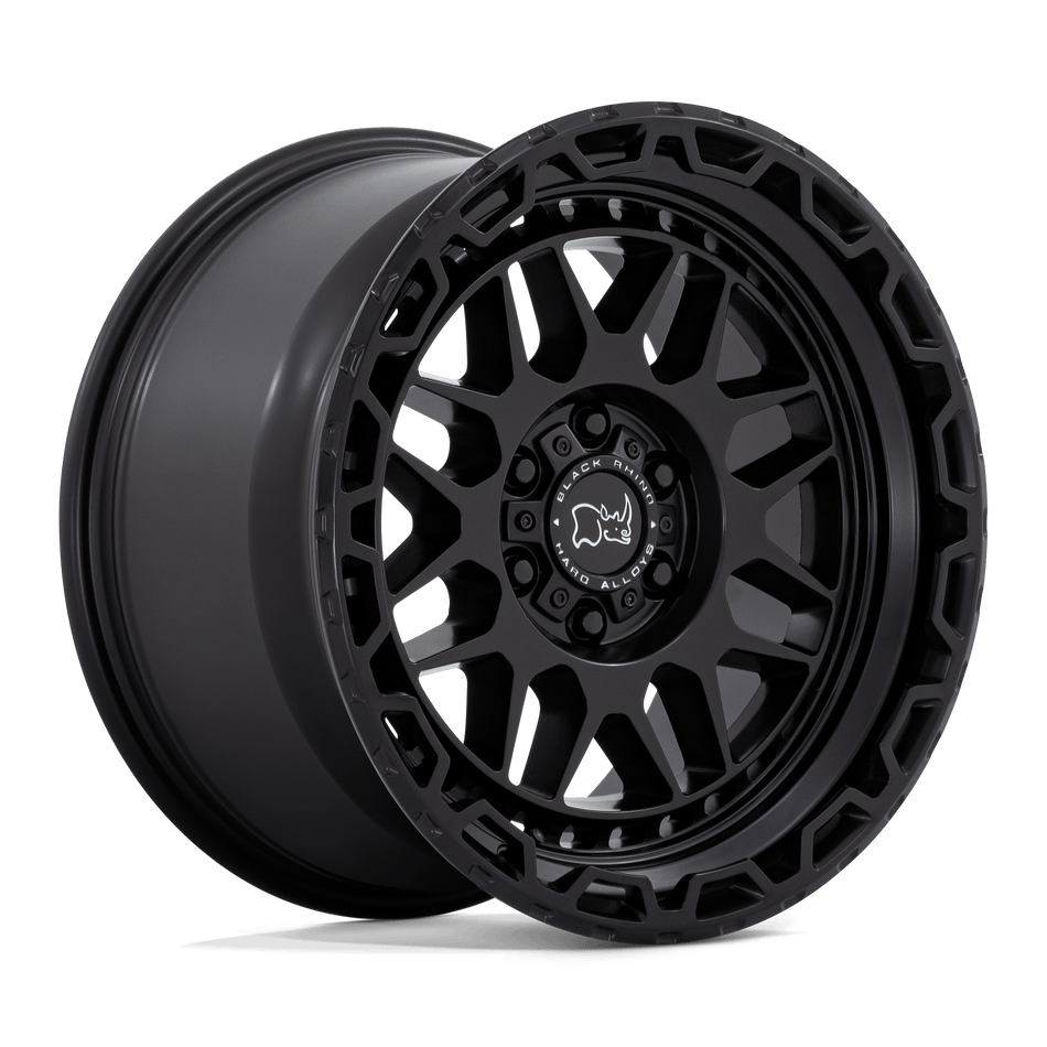 Black Rhino Hard Alloys HOLCOMB Matte Black Wheel