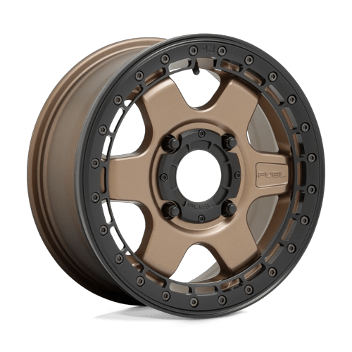 Fuel UTV D924 BLOCK UTV BEADLOCK MATTE BRONZE W/ BLACK RING